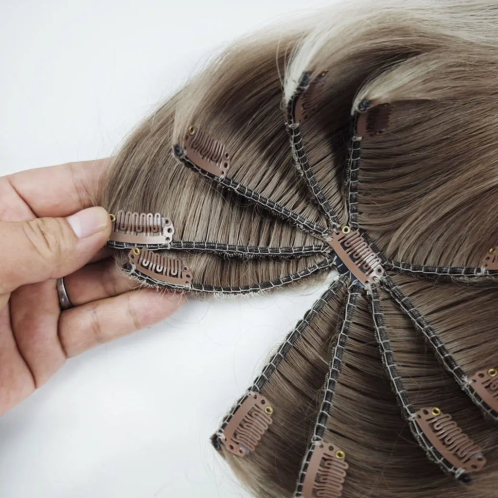 L'Essentiel Spider® Vierge - Châtain Soyeux Hair Luxe Paris